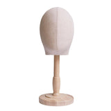 Maxbell Manikin Head Hats Wig Display Stand for Home Salon and Travel Styling Drying