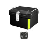 Maxbell Maxbell Generic Motorcycle Top Case Storage Carrier Case for Motorcycle Scooter Black 45L