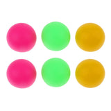 Maxbell 6 Pcs Beach Table Tennis Balls Beer Ping Pong Colorful Cat Balls Colorful A - Aladdin Shoppers