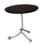 Maxbell Small End Table Ornament Multifunction Bedside Table for Office Dorm Bedroom black