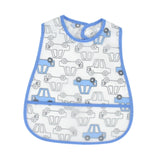 Maxbell Baby Bib Waterproof with Crumb Catcher Pocket Babies Bib for Eating Feeding Car