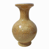 Maxbell DIY 3D Puzzle Flower Vase Unique Flower Arrangement for Cabinet Office Decor Brown