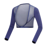 Maxbell Women Summer Golf Apparel Long Sleeves Quick Dry for Running Summer as described Blue