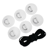 Maxbell Maxbell Inflatable Boat Stand Up Paddleboard SUP Bungee Cord Deck Rigging Kit White
