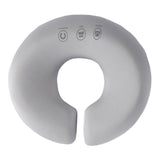 Maxbell Face Down Pillow Zipper Versatile Salon Massage Pillow for Plane Salons Home Grey