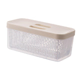 Maxbell Drain Vegetable Storage Box Household Multifunction Large Capacity Food Seal