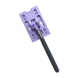 Maxbell Telescoping Rod Card Holder Multifunctional Efficient Garage Parking Reacher Purple