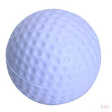 Maxbell 10 pz Addestramento Di Golf Pallina Da Golf Pu Morbide Palline In Gommapiuma