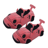 Maxbell Sports Car Shaped Slippers for Men Women Winter Warm Slippers House Slippers Pink