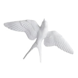 Maxbell 2x Nordic Resin Swallows Birds Wall Decor Garden Living Room Ornament