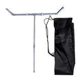 Maxbell Badminton Ball Collector Removable Sweeping Machine for Park Venues Backyard gray