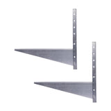 Maxbell 2x Air Conditioner Racks Sturdy Wall Mounting for Living Room Outdoor Office B
