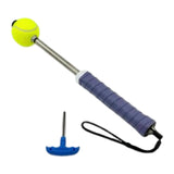 Maxbell Tennis Serve Trainer Learning Beginners Portable with Sound Hitting Feedback Style A