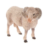 Maxbell Maxbell Kids Story Telling Animal Figure Showcase Display Model Educational Toy - Male Sheep