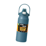 Maxbell 27oz Insulated Water Bottle Outside Water Bottle for Exercise Backpacking Gym Blue