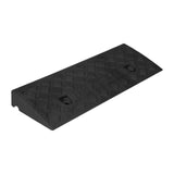Maxbell Driveway Curb Ramp Wear Resistant Roadside Slope Pad for Auto Motorcycle Rvs Black