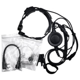 Maxbell PTT Throat MIC Covert Acoustic Tube Earpiece Headset for Tk-3206/3207/3102 - Aladdin Shoppers