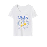 Maxbell Maxbell Womens T Shirt Summer Ladies Clothing Summer Tops for Wear Sports L White