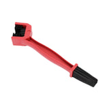 Maxbell Bike or Motorcycle Chain Washer Motorcycle Chain Gear Brush for Cycling Red