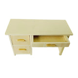 Maxbell Dollhouse Furniture Miniature  for 1: 12 Dollhouse Decor 12x5x6.5cm Desk