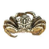 Brass King Crab Statue Car Office Vintage Garden Home Craft Desktop Ornament