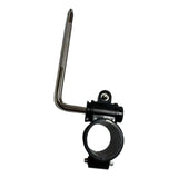 Maxbell Electronic Drum Pad Support Arm Electronic Drum L Rod for Homes Performances 15cmx10cmx9.5cm
