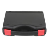 Maxbell Protective Toolbox with Sponge Wear Resistant Lockable for Workplace Outdoor 255mmx210mmx70mm