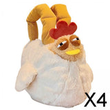 Maxbell 4xChicken Bag Adorable Lightweight Commuter Bag for Backpacking Party Shopping