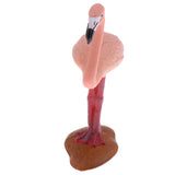 Maxbell Maxbell Simulation Wildlife Jungle Flamingo Bird Animal Model Action Figures Toys Kid Educational Toy Home Office Collectibles Decoration - C