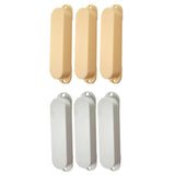 Maxbell 6 Pcs Electric Guitar Sealed Single Coil Pickup Cover for Fender Guitar