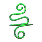 Maxbell Crochet Tension Ring Loop Ring Yarn Tension Control Ring for Mother Her Gift green