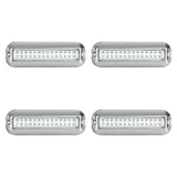 4x Boat Transom Lights Premium Marine LED Light for Pontoon Kayak Blue Light