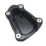 Maxbell Maxbell Side Stand Pad Plate Support Bike Pad for Honda Modification Part black