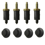 Maxbell 3x8Piece 2.0HDI Engine Cover Bolt Bonnet Hood Clip For CITROEN PEUGEOT 307 406