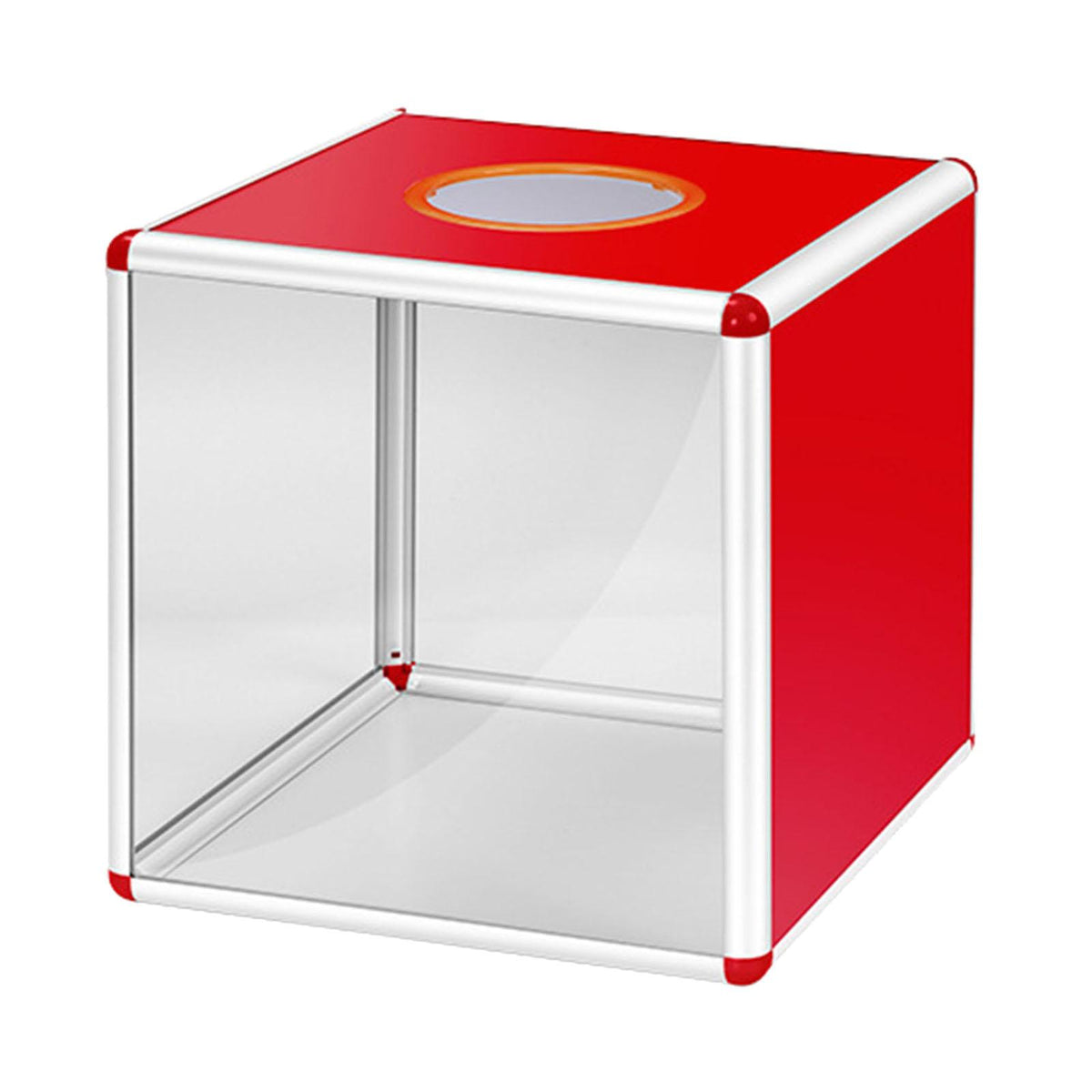 Maxbell Raffle Case Large Capacity Card Paper Lottery Case for Home Outdoor Advising 30cm