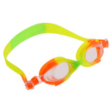 Maxbell Silicone Unisex Kids Child Anti-Fog Swimming Goggles Glasses Yellow Orange - Aladdin Shoppers