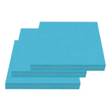 Maxbell 3Pcs Foam Slab Sheets DIY DIY Material for Carving Architecture Fairy Garden blue