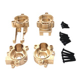 Maxbell 4x 1/10 RC Car Rear Steering Cup and Gear Cover for Yk4106 Model RC Car