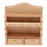 Maxbell 1/12 Scale White Wooden Hanging Cabinet Dollhouse Miniature Any Rooms Furniture Colorful Life Scenes Decor - Aladdin Shoppers