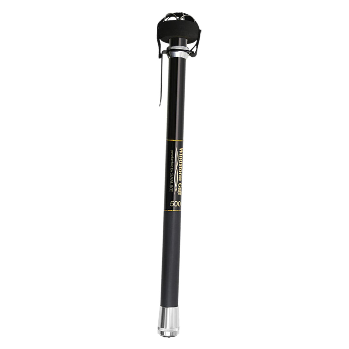 Maxbell Fish Gaff Hook Ergonomic Grip Bass Fishing Tools Carbon Squid Gaff Equipment Black 3 Meter