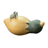 Maxbell Purple Clay Tea Pet Handcrafts Mini Tea Pet Sculpture for Home Shelf Cabinet B