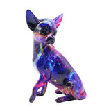 Maxbell Dog Sculpture Creative Resin Craft Desk Decor for Home Entrance Wedding
