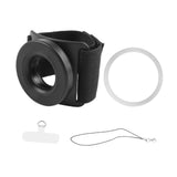 Maxbell Wristband Phone Holder Black Gifts Sturdy Accessory for Walking Biking Women