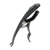 Maxbell Leopard Shaped Guitar Capo Portable High Performance Sturdy Guitar Accessory Black
