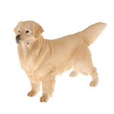 Maxbell Maxbell Simulation Pet Animal Model Figurine Educational Toy Home Decor - Golden Dog