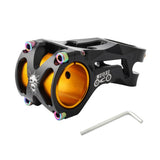 Maxbell Maxbell Fixed Gear Road Bike Short Stem Fits for 31.8/35MM Handlebar Black