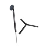 Maxbell Golf Tripod Selfie Stand with Smartphone Mount Sturdy Accessories Telescopic Silvery Ground Spike