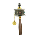 Maxbell Prayer Wheel Tibet Tibetan Buddhist Six Character Truth for Men Yoga Praying