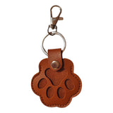Maxbell Pet Hair Keepsake Keyring Key Holder Charm Cartoon Cute Dog Cat Fur Memorial Brown