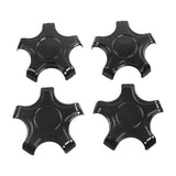 4x Wheel Hub Caps Center Cover Repair Spare for Tesla Model 3 2017-2022 Bright Black
